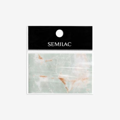 10 GREY MARBLE Semilac Nail Transfer Foil