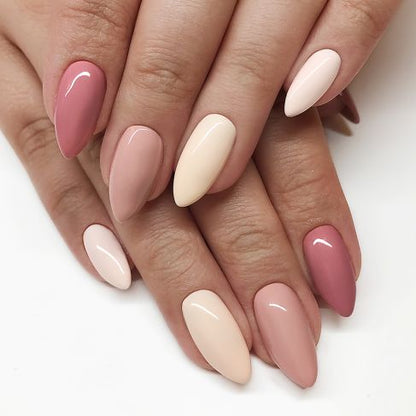 162 Creamy Cookie - Semilac Soak Off Gel / Hybrid Nail Polish - "My Story" Collection - SemilacUSA