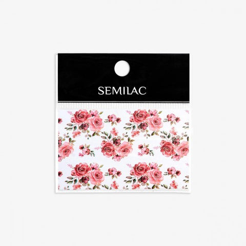 27 FLOWERS Semilac Nail Transfer Foil