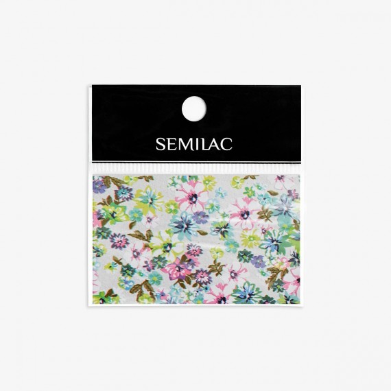 30 BLOOMING FLOWERS Semilac Nail Transfer Foil