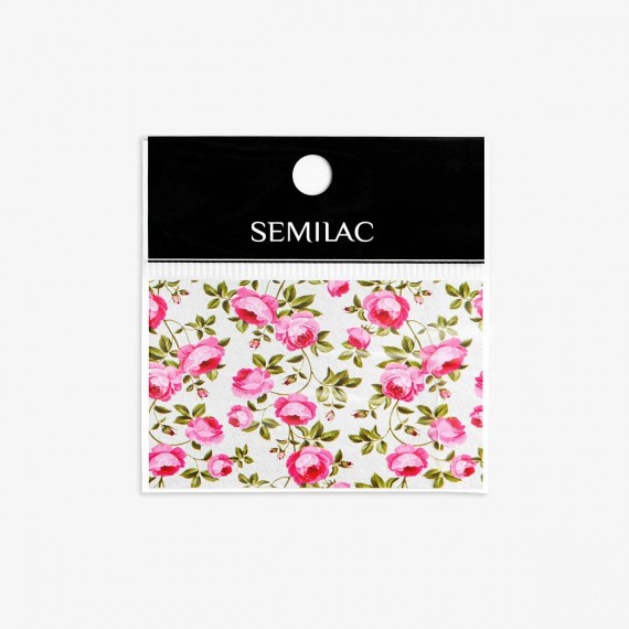 32 BLOOMING FLOWERS Semilac Nail Transfer Foil