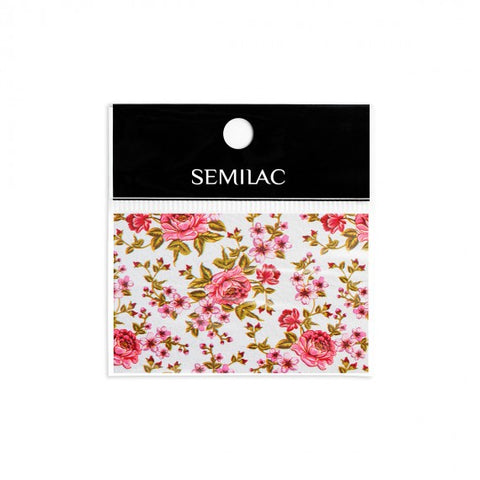34 BLOOMING FLOWERS Semilac Nail Transfer Foil