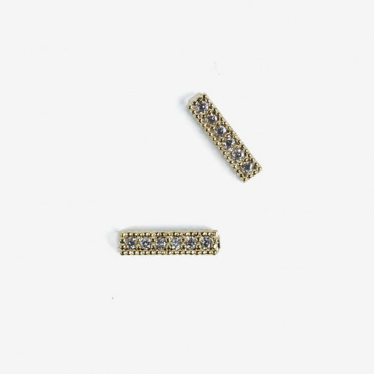 788 GOLD STRAPS  Semilac Nail Art Decorations 2 pcs - SemilacUSA