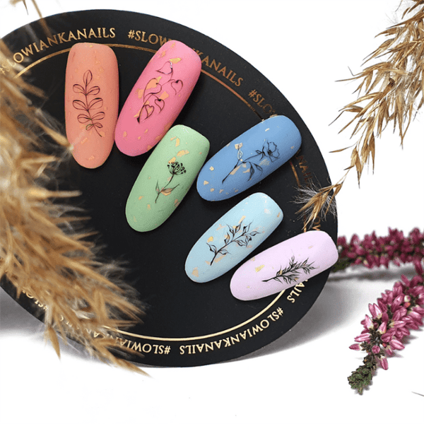 322 SALWIA - Slowianka Nail Trends Soak Off Gel / Hybrid Nail Polish "PETALS ALCHEMY" Collection - Slowianka Nail Trends USA