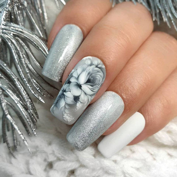 01 CLASSIC WHITE - Slowianka Nail Trends Nail Art Gel nail art