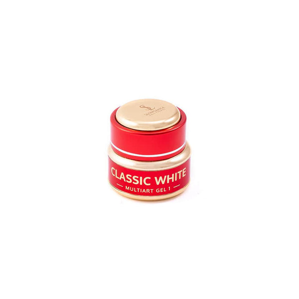 01 CLASSIC WHITE - Slowianka Nail Trends Nail Art Gel jar