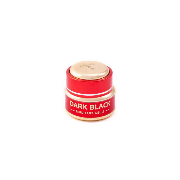 02 DARKY BLACK - Slowianka Nail Trends Nail Art Gel jar